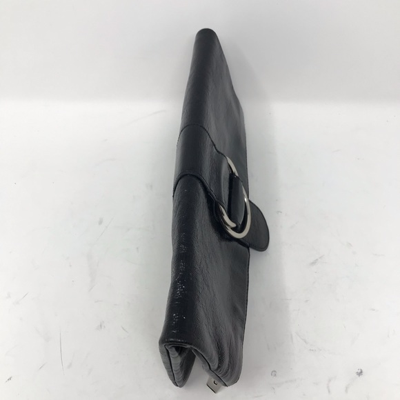 HOBO International black leather clutch - Picture 8 of 8